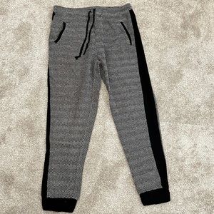 Jack brand joggers, chevron with side stripe and pockets